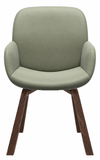 Ekornes Stressless Bay Low Back D200 Dining Chair With Arms *Quick Ship*