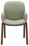Ekornes Stressless Bay Low Back D100 Dining Chair With Arms *Quick Ship*
