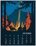 2024 Linnea 11 x 14" Poster Calendar Artwork From Johanna Riley