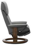 Ekornes Stressless Admiral Medium Classic Power Recliner With Ottoman