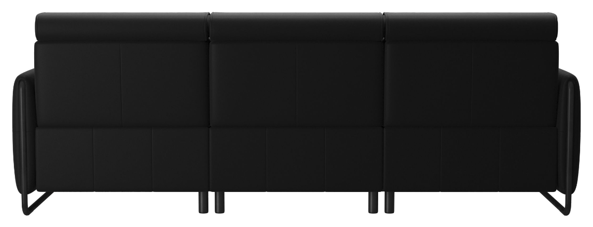 Stressless Emily ソファ ブラック Emily Sofa w/ Chaise by Stressless