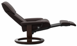 Ekornes Stressless Admiral Medium Classic Power Recliner With Ottoman