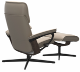 Ekornes Stressless Admiral Large Cross Recliner with Ottoman