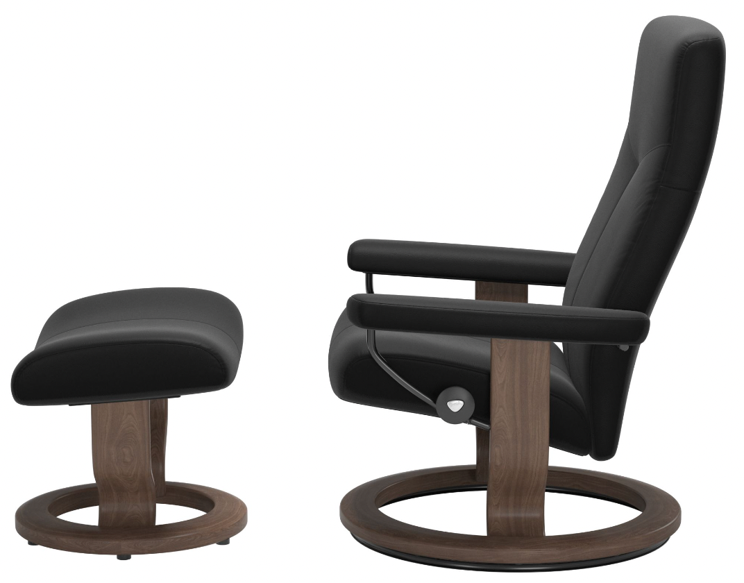 EKORNES Stressness オットマン Ekornes Stressless Spirit Large Classic Recliner with Ottoman