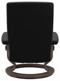 Ekornes Stressless Dover Large Classic Recliner with Ottoman