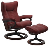 Ekornes Stressless Wing Small Signature Matte Black *Quick Ship*