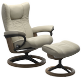 Ekornes Stressless Wing Small Signature Matte Black *Quick Ship*
