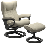 Ekornes Stressless Wing Medium Signature Matte Black *Quick Ship*