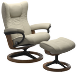 Ekornes Stressless Wing Small Signature Matte Black *Quick Ship*