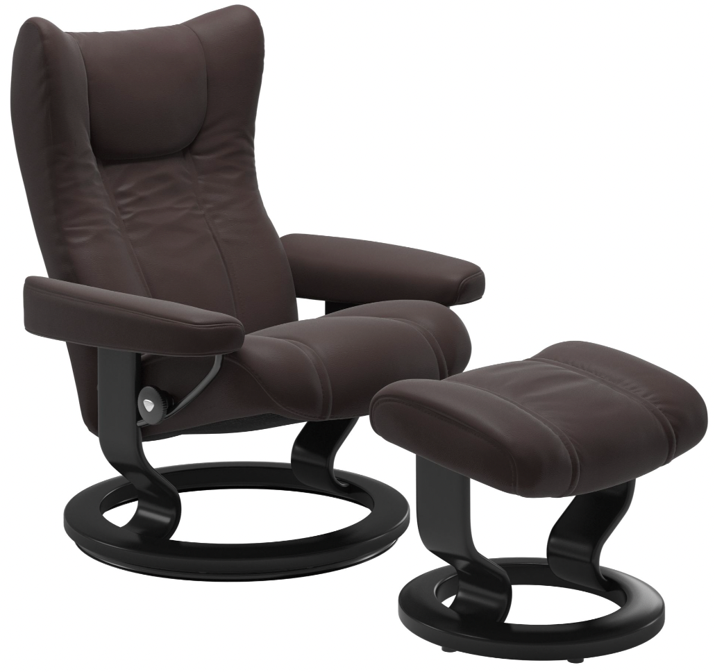Ekornes Stressless Wing Large Classic *Quick Ship* | International
