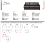 MaxDivani Sara Sofa