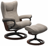 Ekornes Stressless Wing Small Signature Matte Black *Quick Ship*