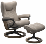 Ekornes Stressless Wing Small Signature Matte Black *Quick Ship*