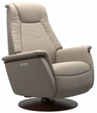 Ekornes Stressless Max Large Power Wood Recliner *Quick Ship*
