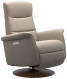 Ekornes Stressless Mike Small Power Wood Recliner *Quick Ship*