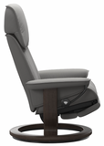 Ekornes Stressless Admiral Medium Classic Power Recliner With Ottoman