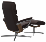 Ekornes Stressless Admiral Large Cross Recliner with Ottoman