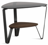 BDI Dino 1367 Modern Glass End Table *Quick Ship*