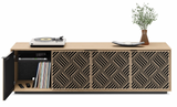 BDI Elements 8703 Weave Media + Storage Console *Quick Ship*