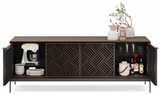 BDI Elements 8709 Weave Media + Storage Console *Quick Ship*