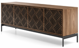 BDI Elements 8709 Weave Media + Storage Console *Quick Ship*