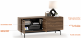 BDI Linq 6829 Storage Credenza *Quick Ship*