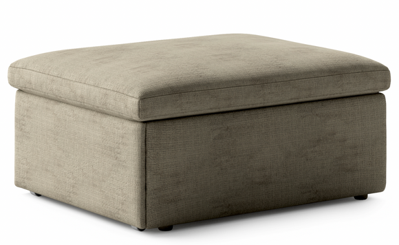 Luonto Otto Cot Size Ottoman Sleeper Limited Edition In Cremona 24 Fabric *Quick Ship*