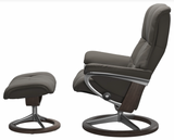 Ekornes Stressless Mayfair Large Signature Recliner with Ottoman