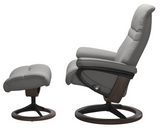 Ekornes Stressless Sunrise Small Signature Recliner with Ottoman