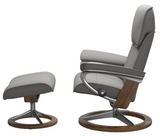 Ekornes Stressless Admiral Large Signature Recliner with Ottoman