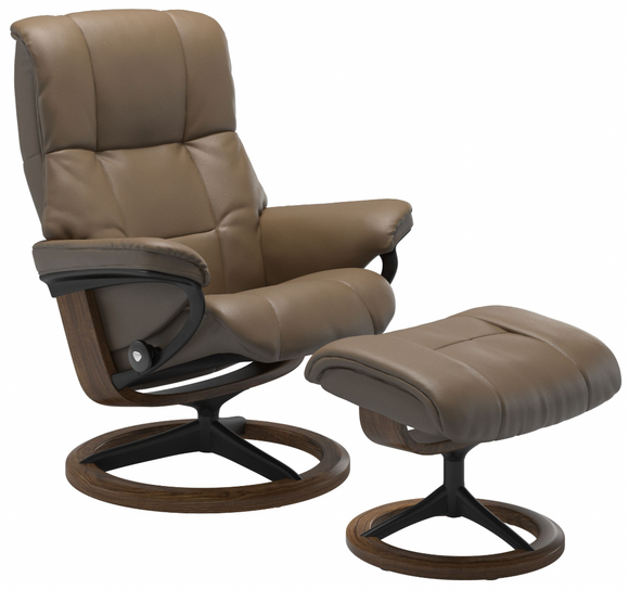 Ekornes Stressless Mayfair Large Signature Matte Black Velaro Leather *Quick Ship*