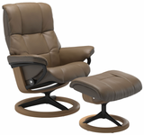 Ekornes Stressless Mayfair Large Signature Matte Black Velaro Leather *Quick Ship*