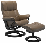 Ekornes Stressless Mayfair Large Signature Matte Black Velaro Leather *Quick Ship*