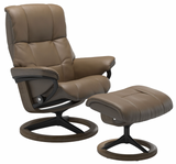 Ekornes Stressless Mayfair Medium Signature Matte Black Velaro Leather *Quick Ship*