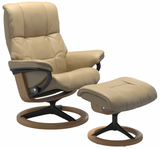 Ekornes Stressless Mayfair Small Signature Matte Black Velaro Leather *Quick Ship*