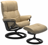 Ekornes Stressless Mayfair Medium Signature Matte Black Velaro Leather *Quick Ship*