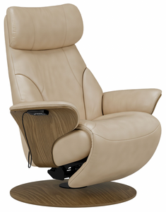 Ekornes Stressless Adam Medium Power Wood Recliner *Quick Ship*