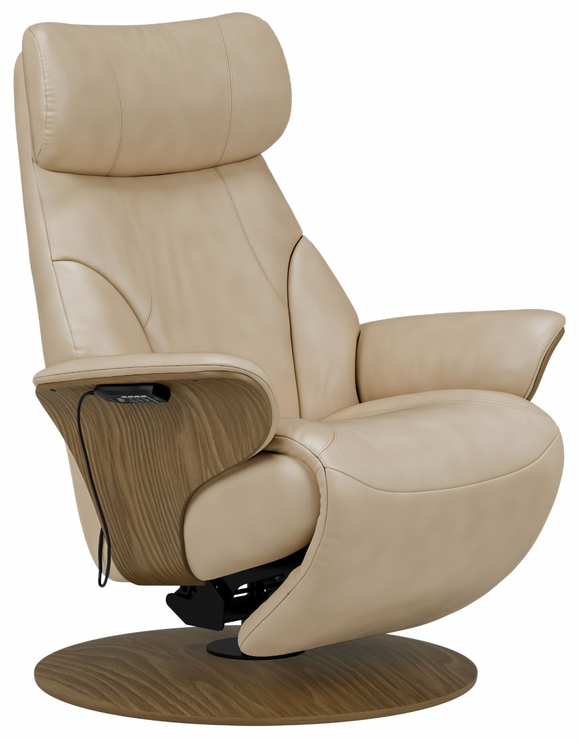 Ekornes Stressless Adam Medium Power Wood Recliner *Quick Ship*