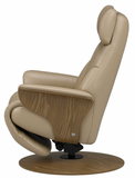 Ekornes Stressless Adam Medium Power Wood Recliner *Quick Ship*
