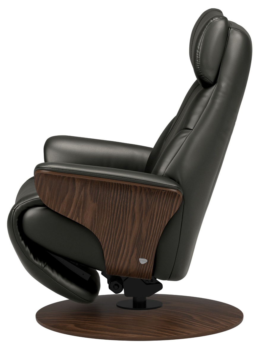 Ekornes Stressless Adam Medium Power Wood Recliner *Quick Ship*