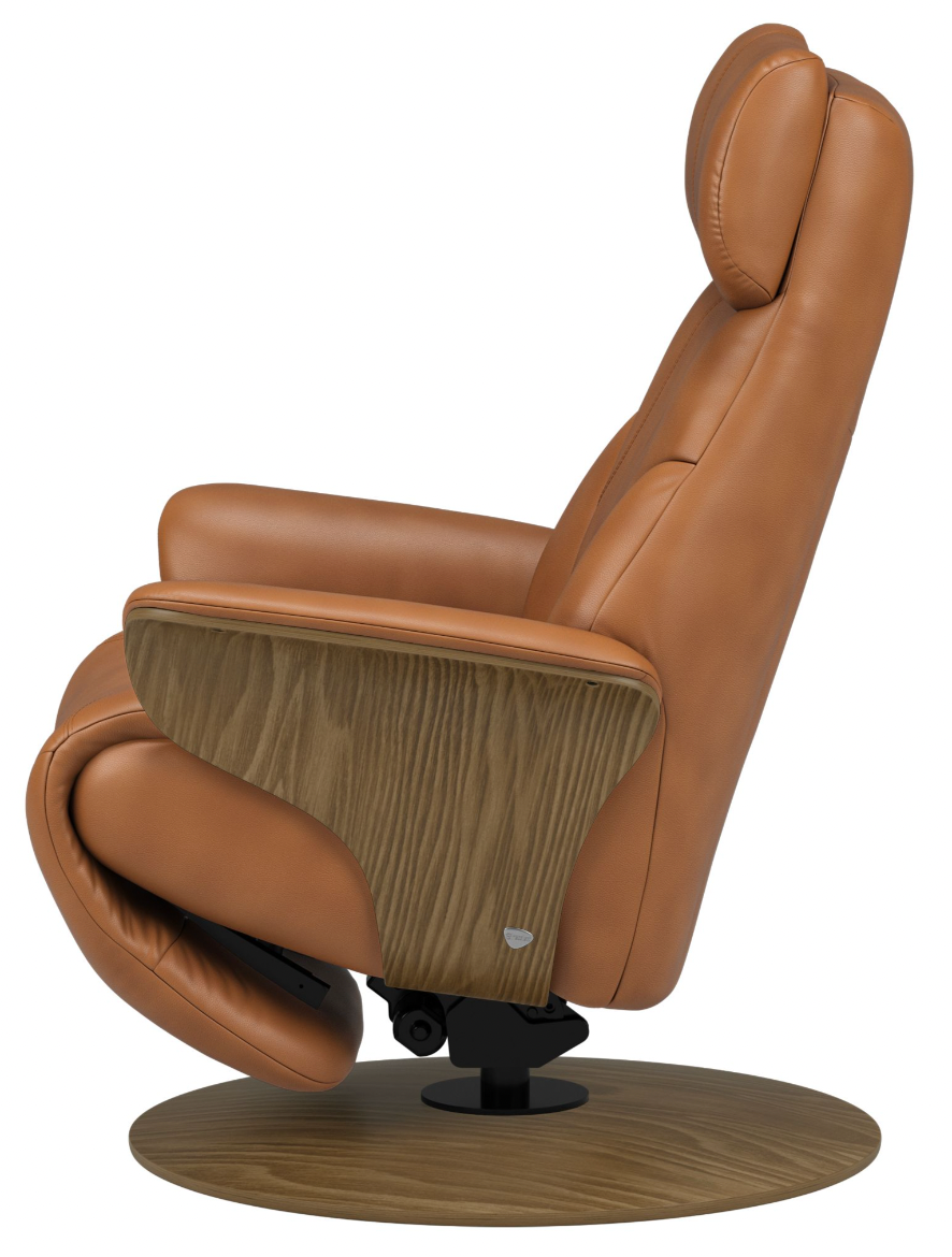 Ekornes Stressless Adam Medium Power Wood Recliner *Quick Ship*