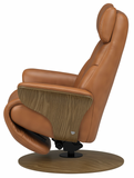 Ekornes Stressless Adam Medium Power Wood Recliner *Quick Ship*