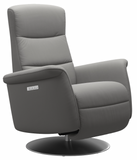 Ekornes Stressless Mike Large Power Steel Recliner *Quick Ship*