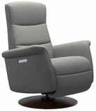 Ekornes Stressless Mike Large Power Wood Recliner *Quick Ship*