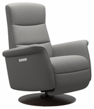 Ekornes Stressless Mike Large Power Wood Recliner *Quick Ship*