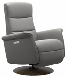 Ekornes Stressless Mike Large Power Wood Recliner *Quick Ship*