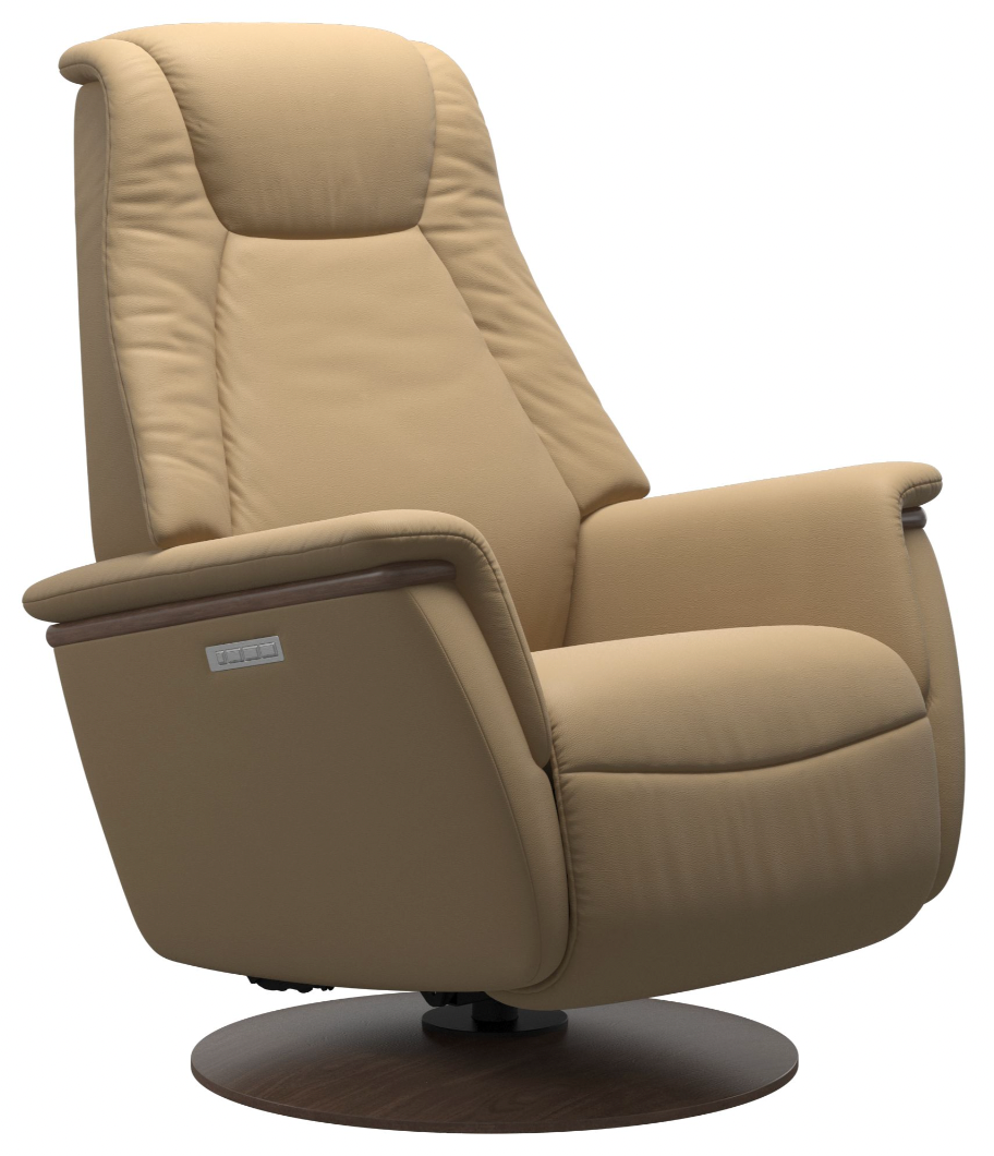 Ekornes Stressless Max Small Power Wood Recliner *Quick Ship