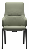 Ekornes Stressless Mint High Back D100 Dining Chair With Arms *Quick Ship*