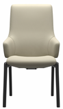 Ekornes Stressless Laurel High Back D100 Dining Chair With Arms *Quick Ship*