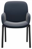 Ekornes Stressless Bay Low Back D100 Dining Chair With Arms *Quick Ship*